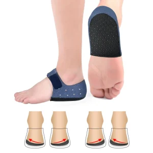 Supination Correction Insoles Heel Pain & Plantar Fasciitis Relief Men Women Orthotic Inserts for Running Walking