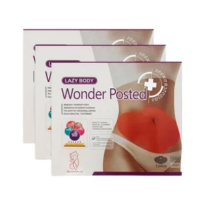 Support Private Label Tummy Slim Patch Belly Body Wraps with Non Woven Fabric for Fat Burning Perte De Poids
