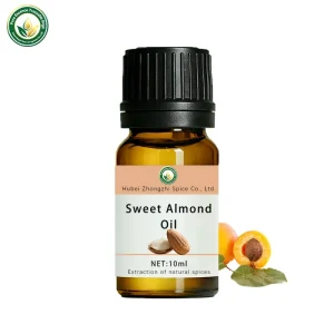 Sweet Almond Oil (Prunus Amygdalus Dulcis) 100% Cold Pressed Carrier Oil for Skin Hair Body Nail Care Bulk Supply