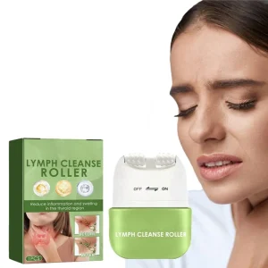 Swelling in the Neck Reduce Inflammation Body Health Care Moisturizing Lymph Cleanse Roller
