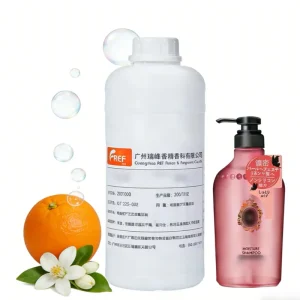 Synthetic Floral Fruity Orange Essence Fragrance Oil for Shampoo Making Water Soluble Industrial & Daily Use Hair Care