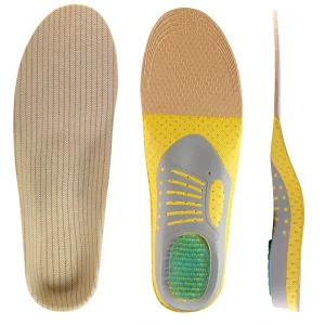 TPU Athletic Metatarsal Shock Sweat Absorbing Plantillas Arch Support Flat Foot Shoe Inserts Cushion Sneaker Sport Insole