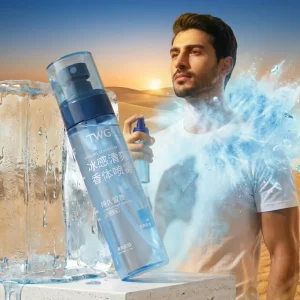 TWG RTS Ice-Affirming Deodorizing Body Spray 100ml Fresh Long Lasting Fragrance Men’s Perfume Spray Cool & Refreshing Body Spray
