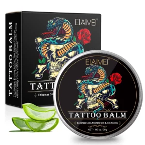 Tattoo Aftercare Balm Private Label Custom Natural Organic Vegan Tattoo After Care Balm for Tattoo Moisturizer Healing