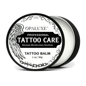 Tattoo Aftercare Cream Natural Ingredients Sunflower and Almond Oil Brightens Faded Tattoos Smooth Skin Feel