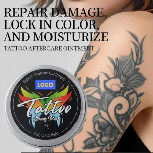 Tattoo Aftercare Ointment Gel 15g Tin Packaging