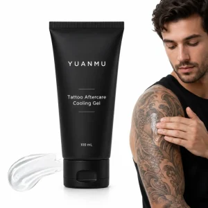 Tattoo Aftercare Soothing Cooling Gel Moisturizer Anti Itch Recovery Damaged Redness Tattoo Supplies for New Tattoo Care