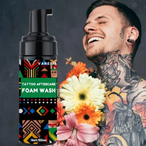 Tattoo Foam Soap Gentle Cleansing Brightening Custom Logo Soap Tattoo Aftercare Moisturizing Soap