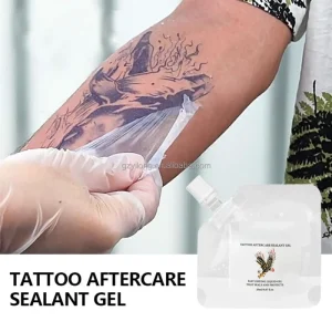 Tattoo Supplies Aftercare Kit OEM Tattoo Sealant Gel Pak Fast Drying Waterproof Membrane Layer Sealant Gel Tattoo Second Skin