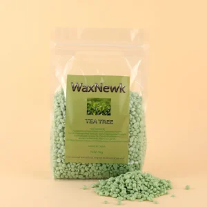 Tea Tree Face Leg Foot Body Skin 1kg Bag Hard Wax Beans Hair Removal Painless Brazilian Depilatory Cera Wax