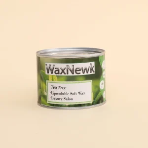 Tea Tree Rose Bikini Depilatory Waxing Can in Tin Depilation 400g Cream Warm Hair Removal Soft Wax