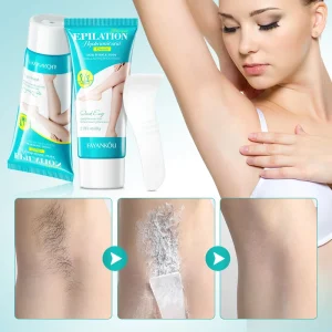 Tender Moisturizing Armpit Friendly Cross Border Export Hyaluronic Acid Gentle Hair Removal Cream