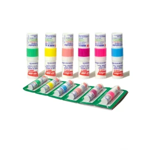 Thailand Poy Sian Mint Nasal Inhaler Stick 6 Pack Set Refreshing & Nasal Relief