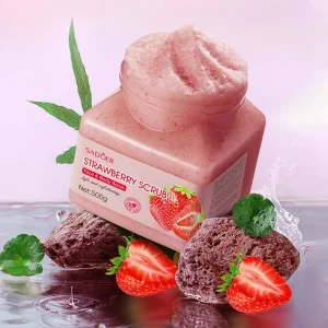 The New Herbal Exfoliating Cleansing Body Scrubbing Cream Deeply Cleans and Brightens Skin Tone Skin Cleansing Products
