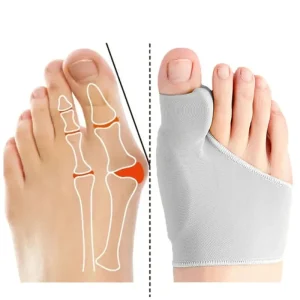 Toe Separator Hallux Valgus Bunion Corrector Orthotics Spacer Toe Sock Straightener