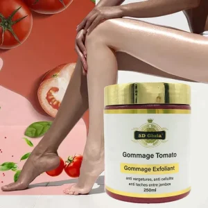 Tomato Scrub BODY POLISH Gommage Exfoliating Whitening Soft and Lighten Skin Clean Deeply Body Scrub Brush Remove Dead Skin