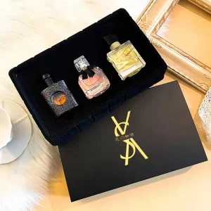 Top Performance 3pcs Ladies Mini Eau De Parfum Set Original Floral Fragrance Perfume Gift for Women Spray Form