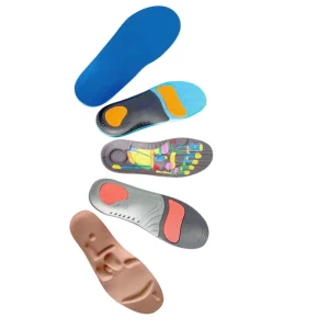 Tourmaline Gel Based Shoes Heat Moldable Absorption Orthotic 2pcs Dual Gel Shoe Insole Moulds