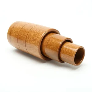 Traditional Chinese Medical Bamboo Cups Kit 3 Cups Cupping Therapy