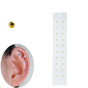 Transparent Ear Patch Acupoint Pressure Stimulation Patch Ear Patch Gold Bead Silver Bead Massage Ear Patch