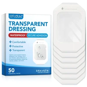 Transparent Film Dressing Wound Care Dressing Patches Waterproof Bandages for Swimming Showering Post Surgical Shower