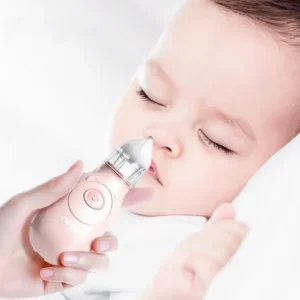 Travel Friendly BU 5 Electric Nose Cleaner with Silicon Material 800mAh Battery Compact Design for Baby Nasal Relief OEM