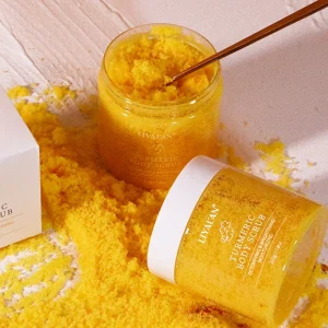 Tumeric Face Body Brightening Exfoliating Private Label Bodyscrub Organic Vitamin C Turmeric Scrub