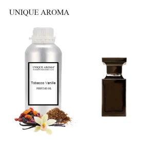 UNIQUE AROMA Tobacco Vanille Unisex Perfume Oil Strong Long Last Bulk Fragrances for Perfumes for Men and Women Perfume Oil
