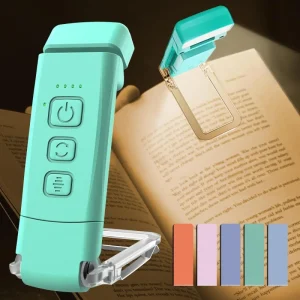 USB Rechargeable PVC Earpick Set 6 Piece Luminous for Reading in Bed