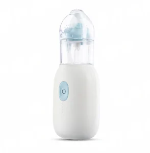 Ultra Quiet <30dB Electric Baby Nasal Aspirator 2 in 1 Sinus Rinse System for Infants Gentle Nose Cleaner for Congestion