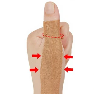 Unisex Cotton Thumb Tendon Sheath Pain Joint Fixation Finger Support Patch Cross Border Big Toe Protective Sports