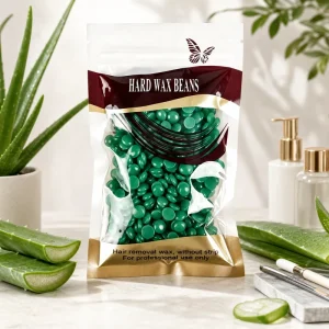 Unisex Painless Depilatory Wax Beans Solid Hard Wax Beads for Nose Eyebrow Body Hair Removal