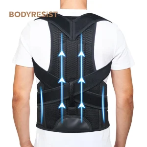 Upper Back Shoulder Support Brace Clavicle Chest Adjustable Spine Waist Straps Posture Correction Belt Upright Posture Corrector