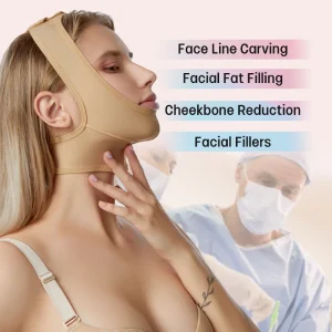 V Face Anti Cellulite Belt Slimming Bandage for Fat Burning Size Facial Double Chin Cheek Lift Strap Control Panties