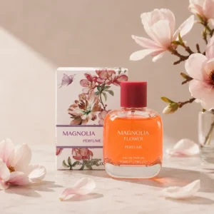 VYS 90ml Magnolia Flower Flavor Women’s Eau De Parfum Spray Long Lasting Glass Bottle Mist
