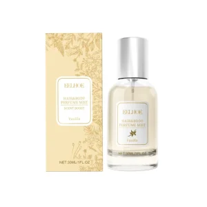Vanilla Body Perfume Spray Long Lasting Light Fragrance Fresh Floral Scent Niche Plant Based Perfume Spray for Women