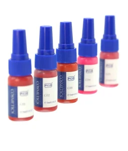 Vegan 15ml Permanent Makeup Tattoo Ink PMU Microshading Micropigmentacion Microblading Pigmentos