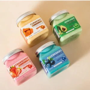 Vegan Body Scrub Natural Exfoliant Moisturizing Cream Dead Skin Removal Smooth Skin Spa