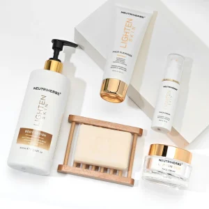 Vegan Herbal Facial Whitening Glowing Lightening Brightening Face Symwhite 377 Skin Care Set for Black Women