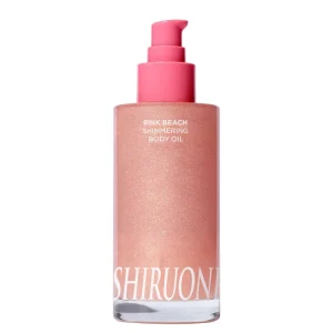 Vegan Natural Glow Body Shimmer Oil Squalane for Soft Smooth Sun Kissed Skin Nourishing Hydrating Moisturizing Custom Logo