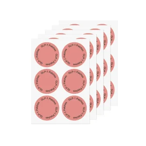 Vegan Plant Based Formula Vitamin E Skin Friendly Unisex Energy Patch Adults Body Wellness Stickers