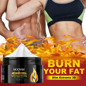Vegan Private Label 3 Days Body Quick Sweat Cream Weight Loss Hot Sweat Gel Body Flat Tummy Slimming Cream