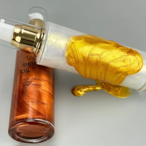Vegan Shimmer Body Oil Glowing Skin Shimmer Body Oil Perfume Private Label and Fragrance Oil for Setting Spray Mist