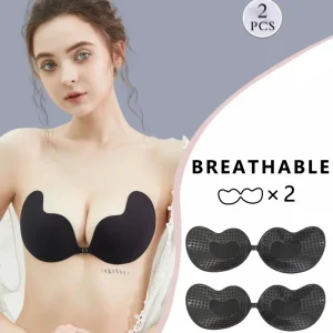 Vents Sexy Breathable and Comfortable Strapless Invisible Breast Cover for Women