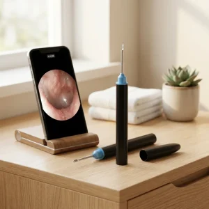 Visual Earpick Intelligent Wireless Visual Earpick Waterproof Earpick Earscoop Visual Earwax Cleaner for Home Use