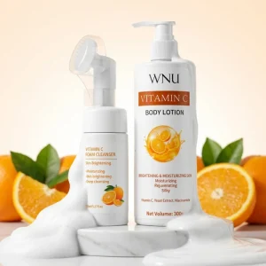 Vitamin C Body Lotion Hydrates Moisturizes Oil Control Improves Dryness Roughness Nourishes Skin Anti-Wrinkle for Women