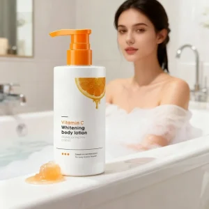 Vitamin C Body Lotion for Women Moisturizing Whitening Lightening Effect