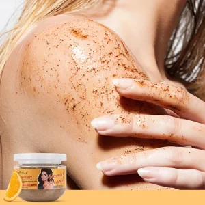 Vitamin C Body Scrub Organic Vegan Smoothing Moisturizing Deep Cleansing Remove Exfoliating Dead Skin Body Scrub