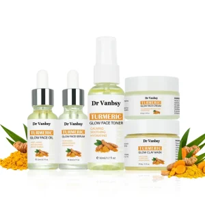Vitamin C Turmeric Face Body Cream Vitamin C Skincare Kit Turmeric Skin Care Set Turmeric Vitamin C Face Cream for Oil Skin