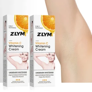 Vitamin C Underarm Whitening Cream 3 in 1 Brightening Moisturizing for Dark Armpit Skin Body Care